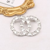 XZF9836 CC  Luxurious geometric design brooch, alloy brooch inlaid with  pearls