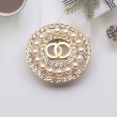 XZF9844 CC  Luxurious geometric design brooch, alloy brooch inlaid with  pearls