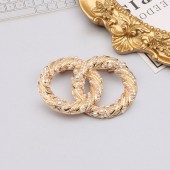 XZF9854 CC  Luxurious geometric design brooch, alloy brooch inlaid with  pearls