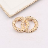 XZF9854 CC  Luxurious geometric design brooch, alloy brooch inlaid with  pearls