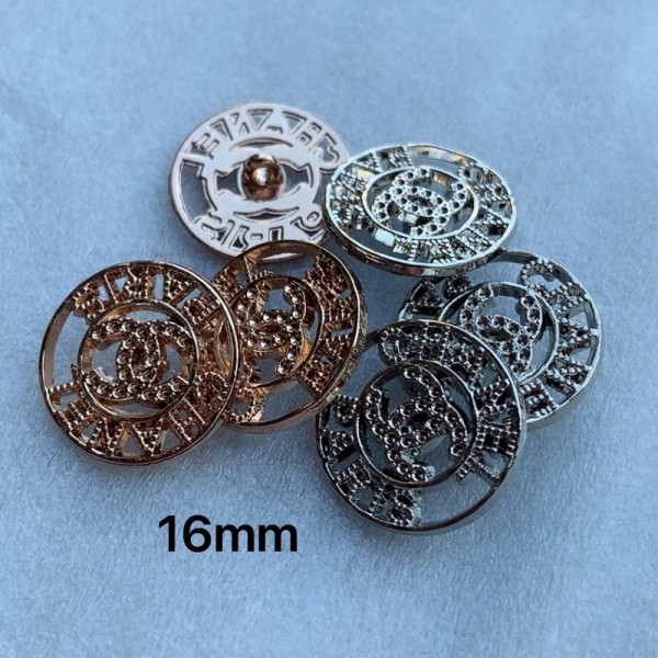 BT9681 16mm metal hollow button CC