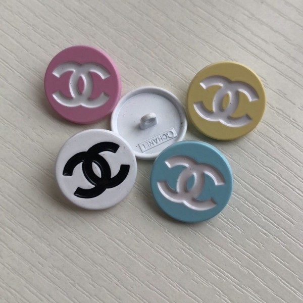 BT9718 CC 20m metal clothing accessories button Vintage Metal Chanel Button_ Luxury Button