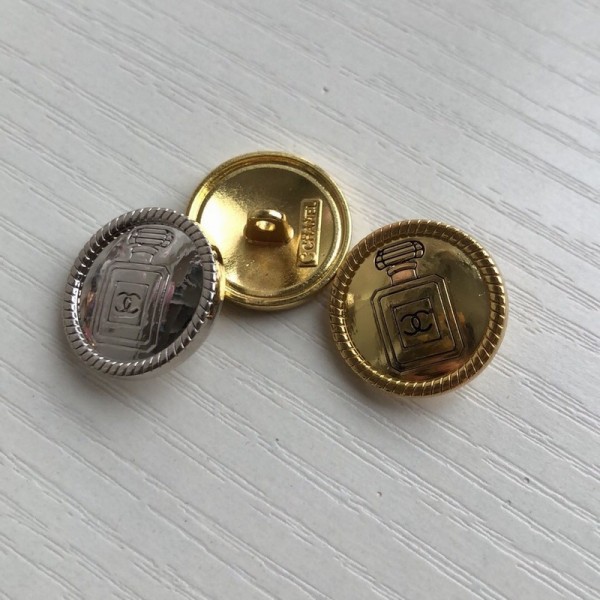 BT9732 20mm metal new CC button Vintage Metal Chanel Button_ Luxury Button