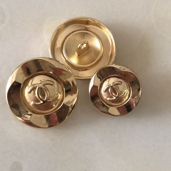 BT9750 18mm23mm metal button handmade DIY cashmere clothing accessories