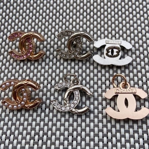 BT9786-1 14mm,18mm CC sweater, coat, handbag, metal hand sewn Pendants