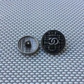 BT9797 18mm, 20mm, 25mm CC antique silver button