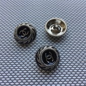 BT9802  22mm hand sewn button cc metal button