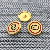 BT9810  New 20mm metal button in gold, black, and red