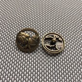 BT9845 18mm,23mm vintage copper CC button