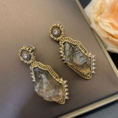 ES9839 Vintage elegant and exquisite high-end design with a palace style earring ES9839 Vintage elegant and exquisite high-end design with a palace style earring