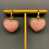 ES9869 Love peach with ancient style ear hook ES9869 Love peach with ancient style ear hook