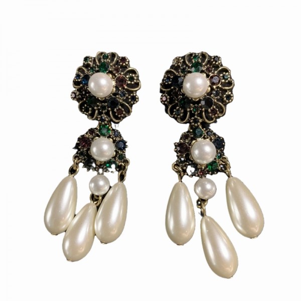 ES9875 French retro tassel earrings