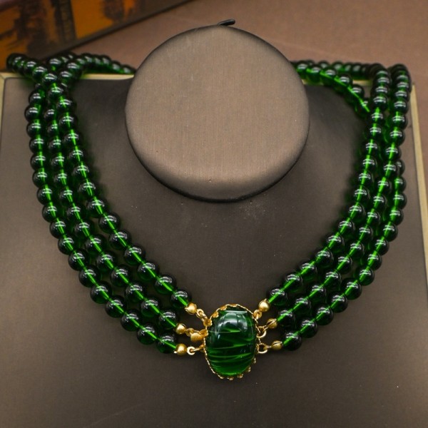 NL9803 Glaze collarbone chain necklace NL9803 Glaze collarbone chain necklace