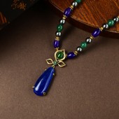 NL9812 Vintage necklace fashionable long style