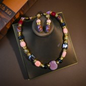 NL9879 Artistic retro style necklace+earring pendant