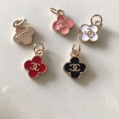 PS9806 CC Four leaf clover shape Clothing accessory pendant 0.51" (13mm)