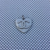 PS9817 CC  Heart shape  Clothing accessory pendant 1" (25mm)