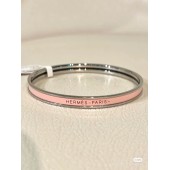 PB9892 Platinum plated pink bracelet