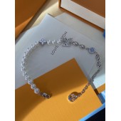 PB9908 Platinum plated pearl bracelet