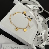 PB9983 Gilded Celine heart-shaped geometric shaped bracelet