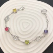 PB9985 Colorful gemstone GG bracelet