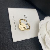 PR9991 Gold plated button ring face ring