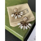 VE9875 Inlaid jewelry multi pendant GG gold-plated earrings