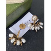 VE9875 Inlaid jewelry multi pendant GG gold-plated earrings