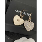 VE9878 Inlaid zircon jewelry heart-shaped earrings