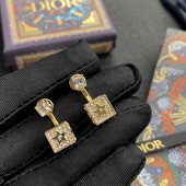 VE9902 Square shaped inlaid with jewelry Dior earrings