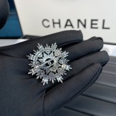 VE9917 Gilded zircon Chanel brooch