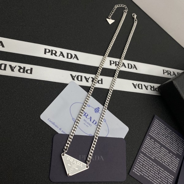 VE9920 Plated white gold necklace