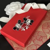 VE9950 Chanel inlaid earrings