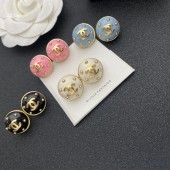 VE9970 Brass gold-plated candy earrings