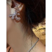 VE9975 Gold plated zircon earrings