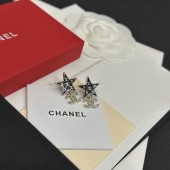 VE9982 Chanel Geometric Five Star Shaped Earrings