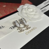 VE9990 Chanel genuine gold electroplated earrings