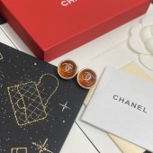 VE9995 Copper plated genuine gold plated Chanel earrings