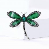 XZ87111580537265 Exquisite and creative alloy resin dragonfly shaped brooch from Europe and America, versatile and fashionable for women's suits, coats, tops, chest flower accessories, brooch XZ87111580537265 Exquisite and creative alloy resin dragonfly shaped brooch from Europe and America, versatile and fashionable for women's suits, coats, tops, chest flower accessories, brooch