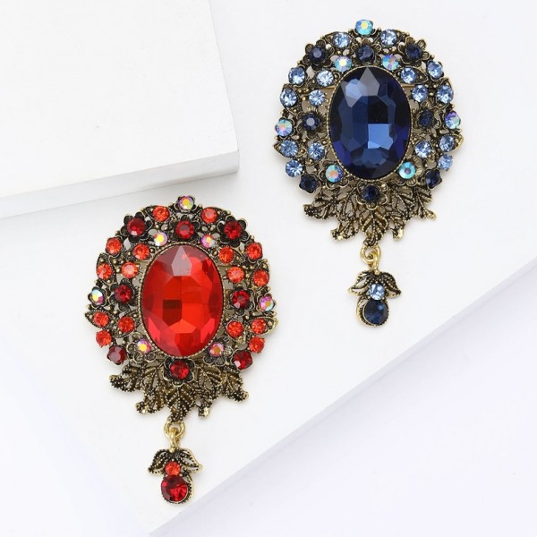 XZ87124908413749 High end retro palace pendant, alloy Baroque brooch, fashionable temperament, women's clothing, chest flower jewelry, brooch XZ87124908413749 High end retro palace pendant, alloy Baroque brooch, fashionable temperament, women's clothing, chest flower jewelry, brooch