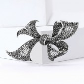 XZ87156994842069 New creative retro alloy rhinestone bow brooch exquisite and versatile women's clothing chest flower jewelry brooch XZ87156994842069 New creative retro alloy rhinestone bow brooch exquisite and versatile women's clothing chest flower jewelry brooch