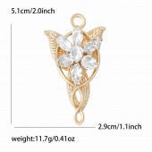 XZ85117699861367New Creative Alloy Water Diamond Cangmu Star Brooch, High end Exquisite Men's and Women's Suit cardigans, Top Chest Flower Jewelry Pin