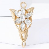 XZ85117699861367New Creative Alloy Water Diamond Cangmu Star Brooch, High end Exquisite Men's and Women's Suit cardigans, Top Chest Flower Jewelry Pin