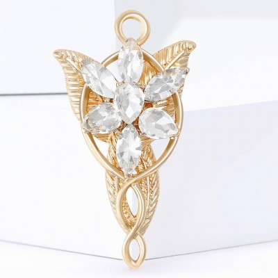 XZ85117699861367New Creative Alloy Water Diamond Cangmu Star Brooch, High end Exquisite Men's and Women's Suit cardigans, Top Chest Flower Jewelry Pin