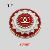 BT9867 CC Buttons Develop texture peripheral gemstone button size:0.827"(21mm)