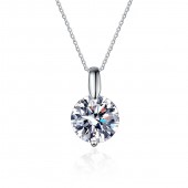 NL9910-3 925 silver Necklace, one piece of zircon women's Necklace