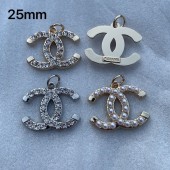 PS9875 CC Pendants golden Size: 1"(25mm) 