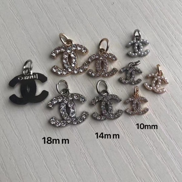 PS9876 CC Pendants golden Size: 0.394"(10mm) , 0.55"(14mm), 0.71"(18mm)