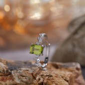 RS9934 S925 sterling silver ring with natural gemstones, unique design for wealth attraction RS9934 S925 sterling silver ring with natural gemstones, unique design for wealth attraction