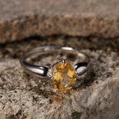 RS9936 S925 pure silver inlaid with natural amethyst, yellow crystal, topaz, garnet, colorful treasure ring for women, simple and fashionable RS9936 S925 pure silver inlaid with natural amethyst, yellow crystal, topaz, garnet, colorful treasure ring for women, simple and fashionable